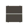 N2204.6 AN-PULSADOR UNENGRABED CON 2 MODULOS ZENIT ANTHRACITE-NIESSEN (UD)